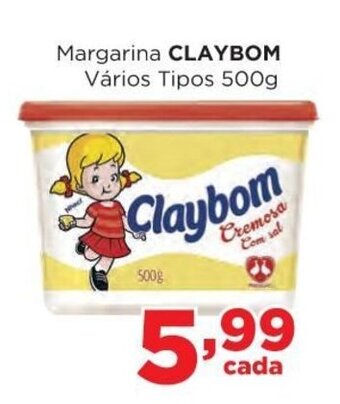 Margarina Claybom 500g