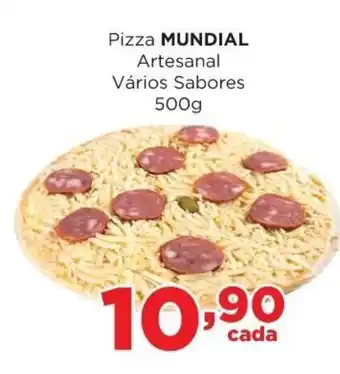 Supermercados Mundial Pizza Mundial 500g oferta