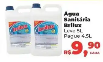 Agua Sanitaria Brilux Leve 5L Pague 4.5L