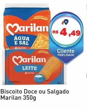 Tonin Superatacado Biscoitos marilan 350g oferta