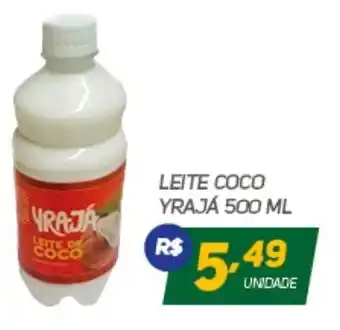 Brasil Atacadista Leite Coco Yraja 500ml oferta