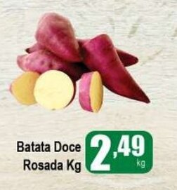 Higa's Supermercado Batata Doce Rosada 1kg oferta