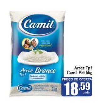 Higa's Supermercado Arroz tp1 Camil pct 5kg oferta