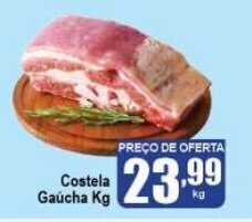 Higa's Supermercado Costela Gaucha 1kg oferta