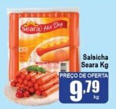 Higa's Supermercado Salsicha Seara 1kg oferta