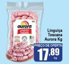 Higa's Supermercado Linguica Toscana Aurora 1kg oferta