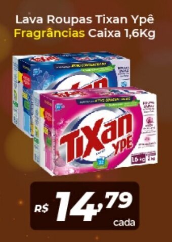 Atakarejo Lava roupas Tixan Ype Frag. caixa 1.6kg oferta