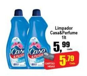 Higa's Supermercado Limpador Casa & Perfume 1L oferta