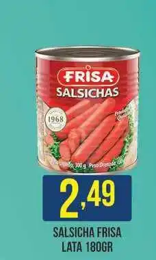Casagrande Supermercados Salsicha Frisa 180g oferta