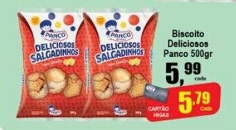 Higa's Supermercado Biscoito Deliciosos Panco 500g oferta