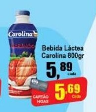 Bebida lactea Carolina 800g