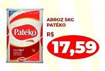 Alvorada Supermercados Arroz 5kg Pateko oferta
