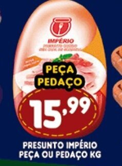 Supermercados Cristal Presunto Imperio peca ou pedaco 1kg oferta