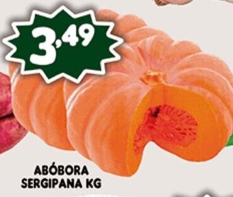 Supermercados Cristal Abobora Sergipana 1kg oferta