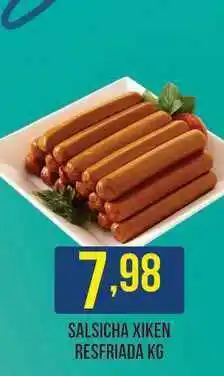 Salsicha Xiken Resfriada 1kg