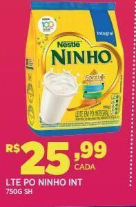 DB Supermercados Leite em pó ninho 750g oferta