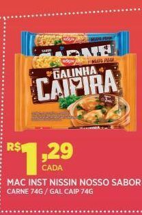 DB Supermercados Macarrão nissin oferta