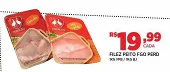 DB Supermercados Filézinho peito de frango perdigão kg oferta
