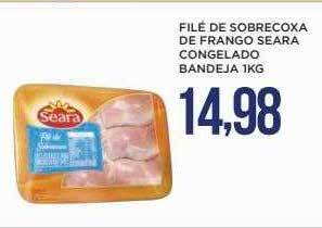Apoio Mineiro Filé De Sobrecoxa De Frango Seara Congelado Bandeja oferta