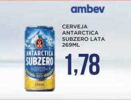 Apoio Mineiro Cerveja Antarctica Subzero Lata oferta