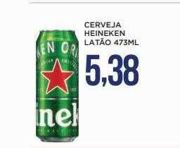 Apoio Mineiro Cerveja Heineken Latão oferta