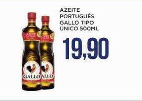 Apoio Mineiro Azeite Português Gallo Tipo Unico oferta