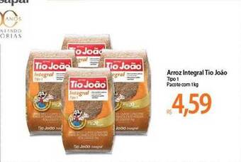 Atacadão Arroz Integral Tio João oferta