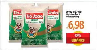 Atacadão Arroz Tio João Orgânico Tipo 1 oferta