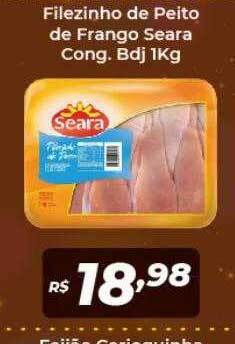 Atakarejo Filezinho De Peito De Frango Seara Cong. oferta