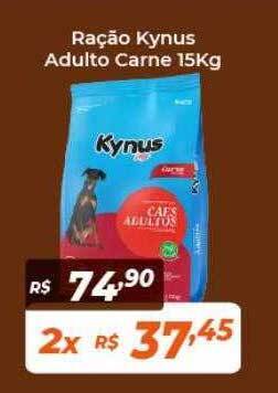 Atakarejo Ração Kynus Adulto Carne oferta