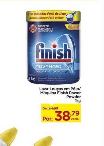 Carrefour Lava-louças Em Pó P- Máquina Finish Power Powder oferta