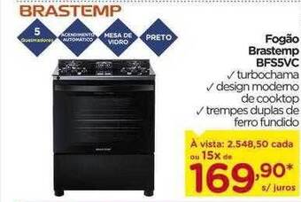Carrefour Fogão Brastemp Bfs5vc oferta
