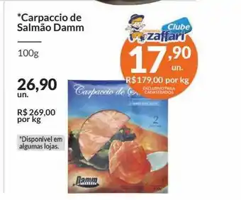Carpaccio De Salmão Damm