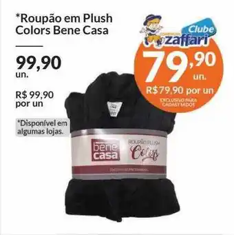 Roupão Em Plush Colors Bene Casa