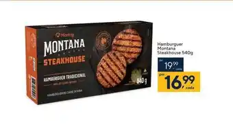 Hamburguer Montana Steakhouse