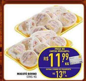 Mercantil Rodrigues Mocotó Bovino Cong. Kg oferta