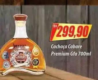 Cachaça Cabare Premium Gfa