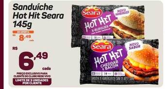 Rede Vivo Sanduíche Hot Hit Seara oferta