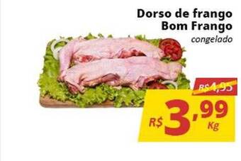 Supermercados Baklizi Dorso De Frango Bom Frango oferta