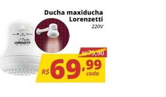 Supermercados Baklizi Ducha Maxiducha Lorenzetti oferta
