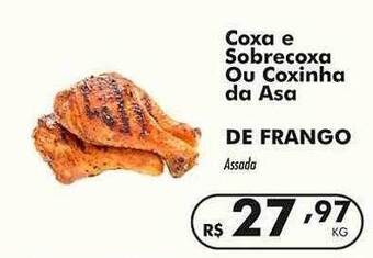 Coxa E Sobrecoxa Ou Coxinha Da Asa De Frango