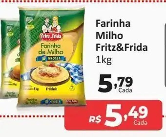 Peruzzo Farinha milho fritz&frida 1kg oferta