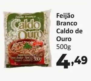Feijão branco caldo de ouro 500g