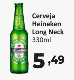 Peruzzo Cerveja heineken long neck 330ml oferta