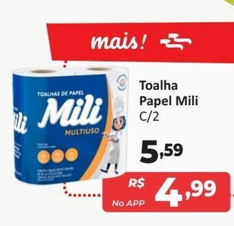 Peruzzo Toalha papel mili c/2 oferta