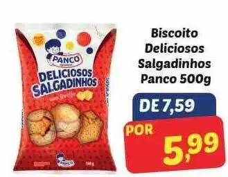 Semar Supermercado Biscoito Deliciosos Salgadinhos Panco oferta