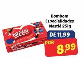 Semar Supermercado Bombom Especialidades Nestlé oferta