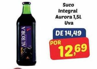 Semar Supermercado Suco Integral Aurora Uva oferta