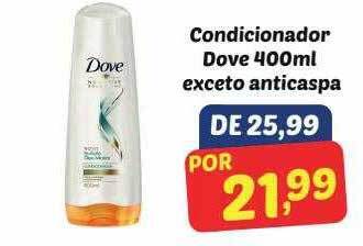 Semar Supermercado Condicionador Dove Exceto Anticaspa oferta