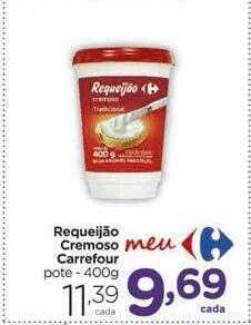 Carrefour Market Requeijão Cremoso Carrefour oferta